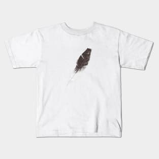 Harris hawk, tail feather Kids T-Shirt